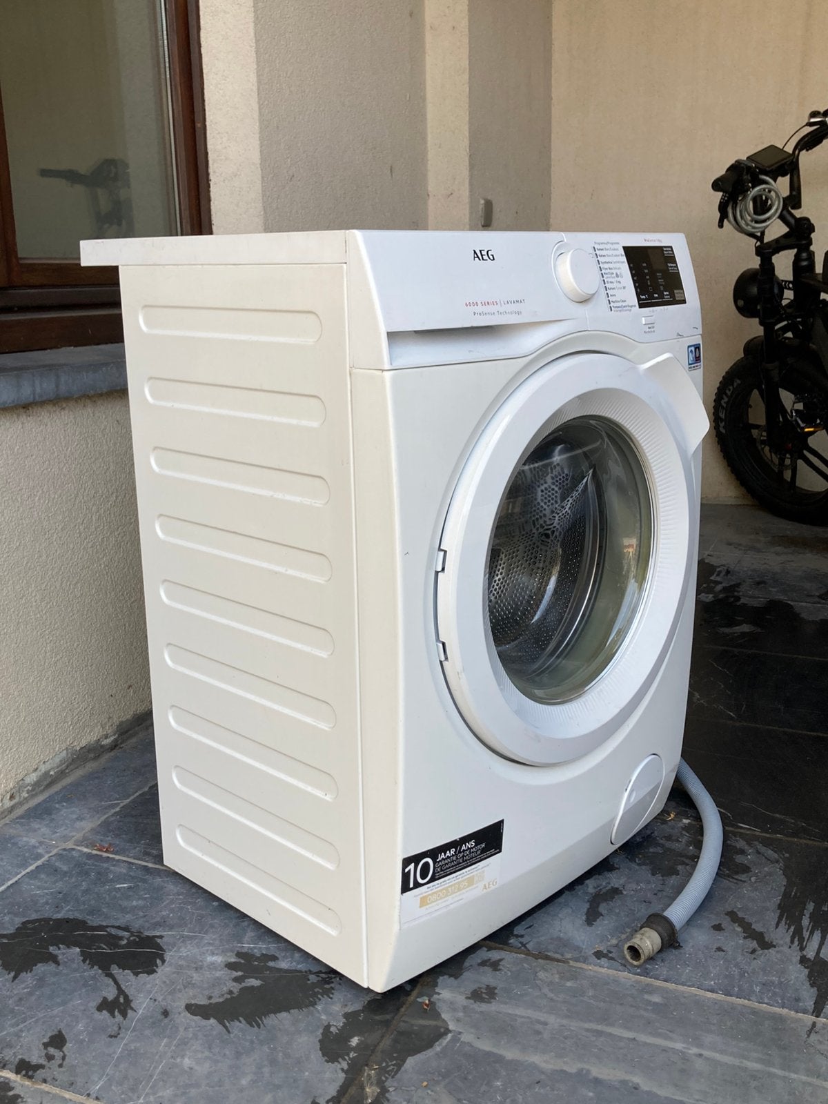 Aeg wasmachine lavamat 6000, 1200 à 1600 tours, Comme neuf, Chargeur frontal, Enlèvement