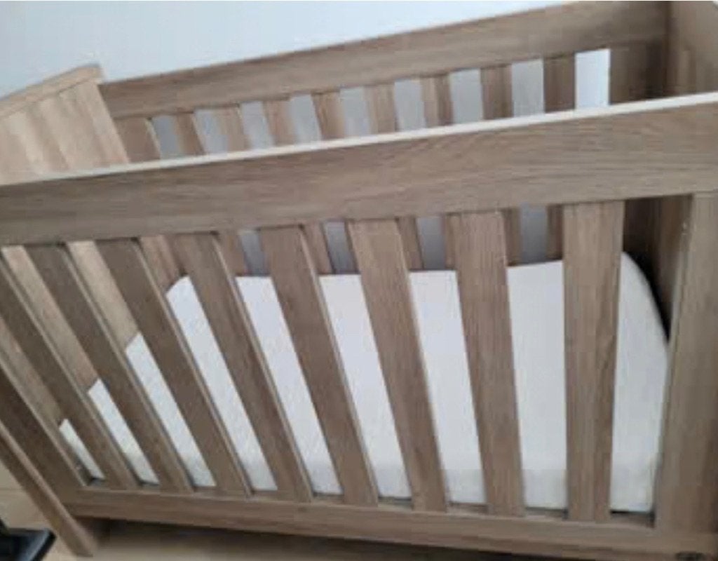 Babybed peuterbed 2 in 1, Kinderen en Baby's, Ophalen, Gebruikt, Ledikant