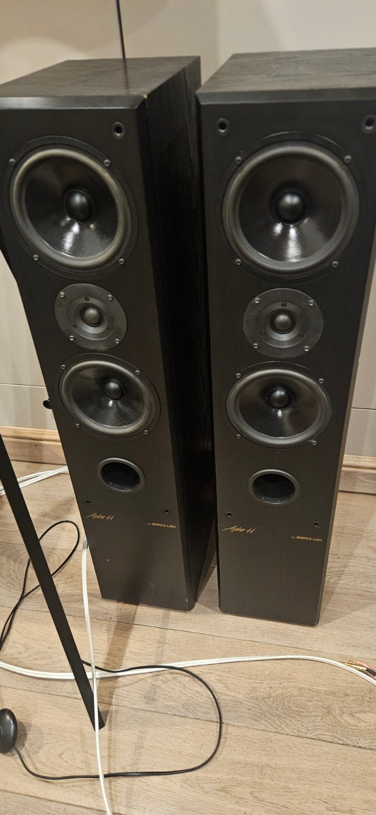 avance labs alpha 44, Audio, Tv en Foto, Ophalen, Gebruikt, Vloerstaande luidspreker