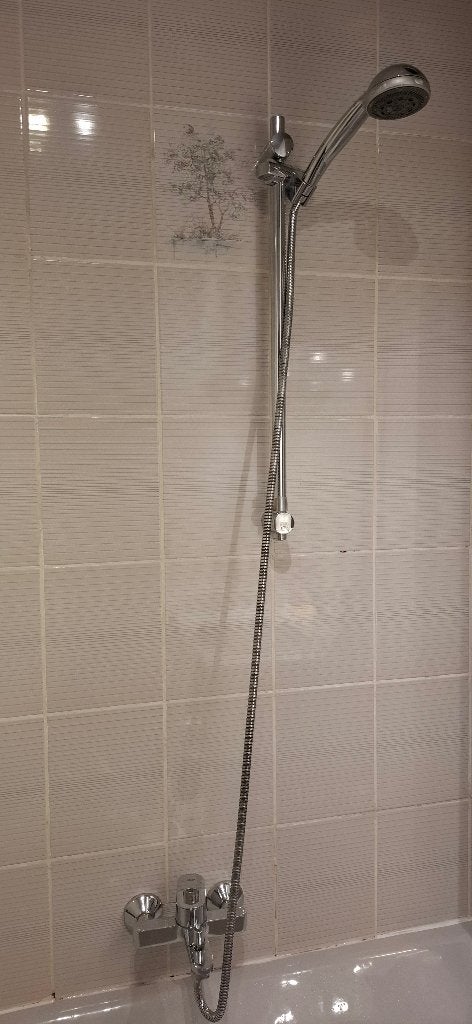 Robinet de douche, Enlèvement, Utilisé, Chrome, Robinet