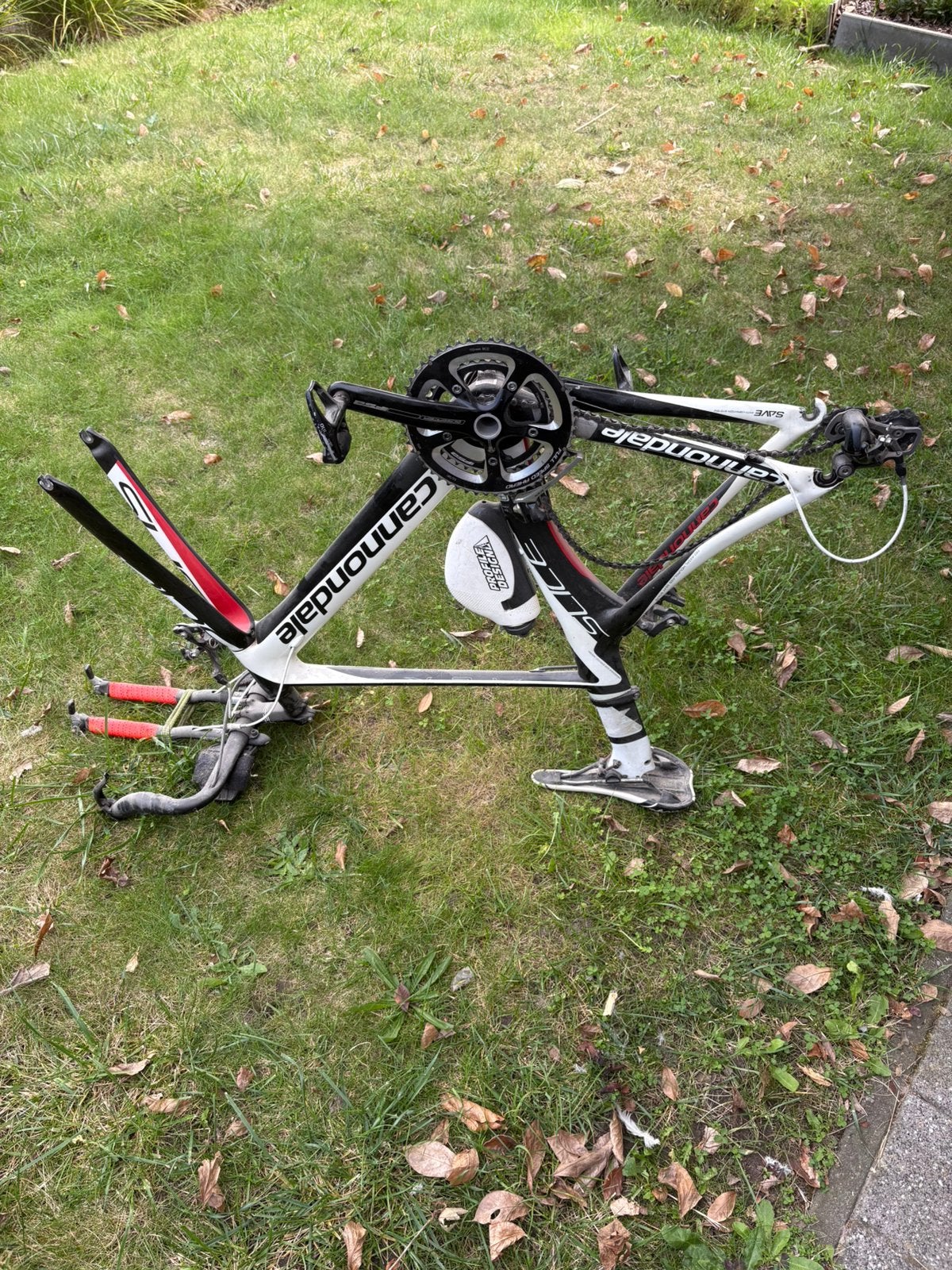 Op te lappen Cannondale Slice Carbon, Fietsen en Brommers, Ophalen, Zo goed als nieuw, Carbon, Heren