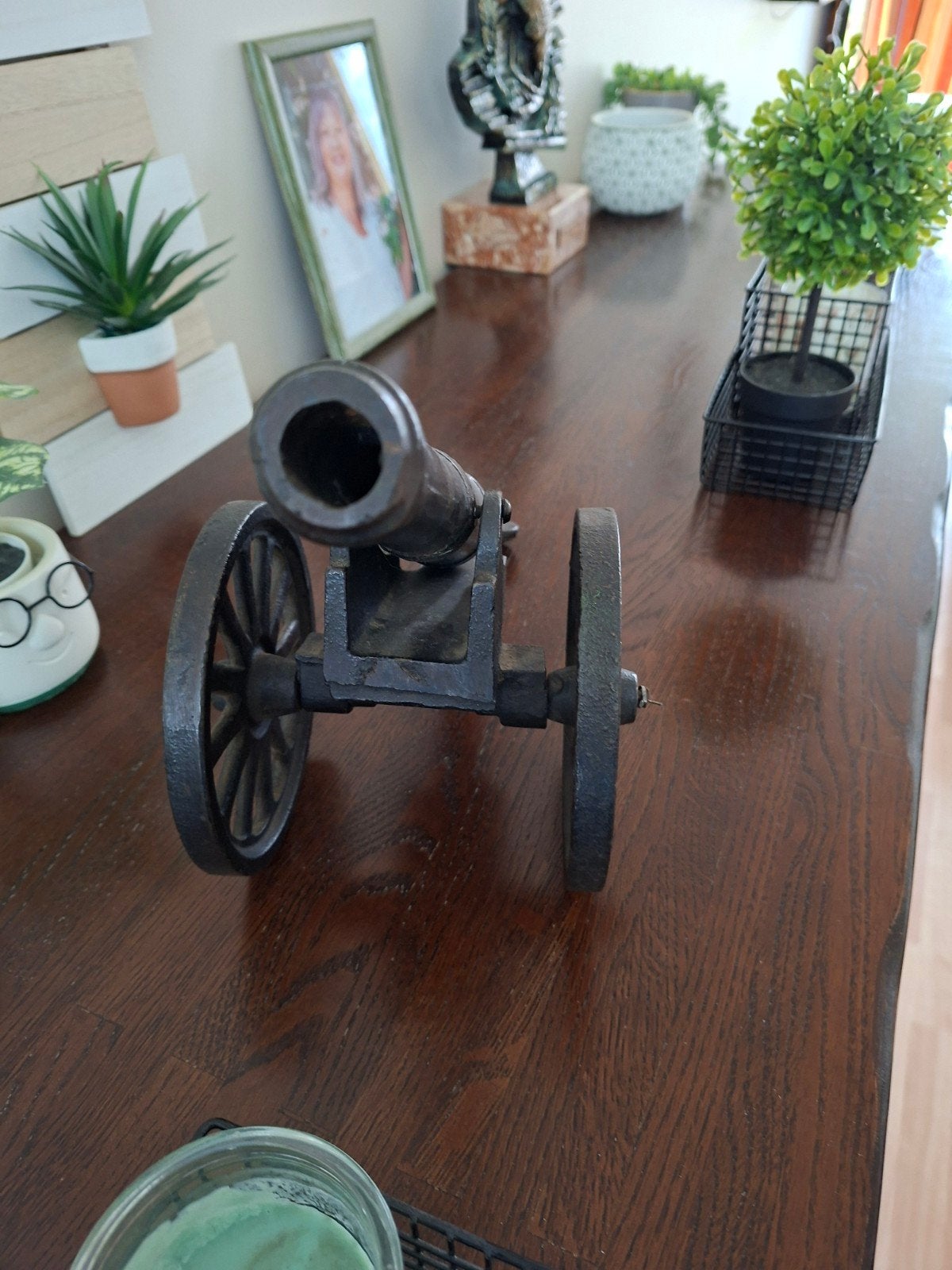 Te koop kanonnetje, Ophalen