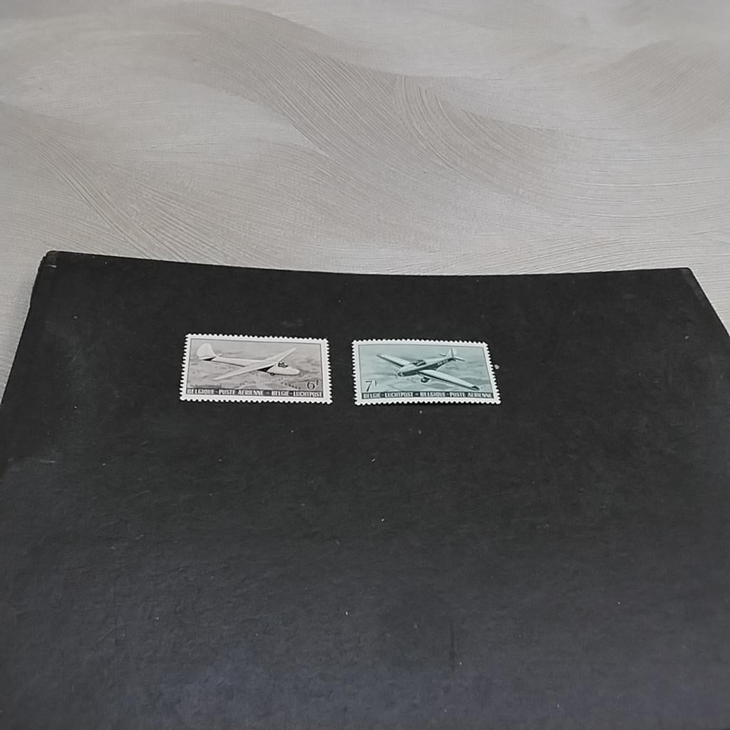 BELGIE Luchtpost 28/29 postfris met cote 12,50 €, Ophalen of Verzenden, Postfris
