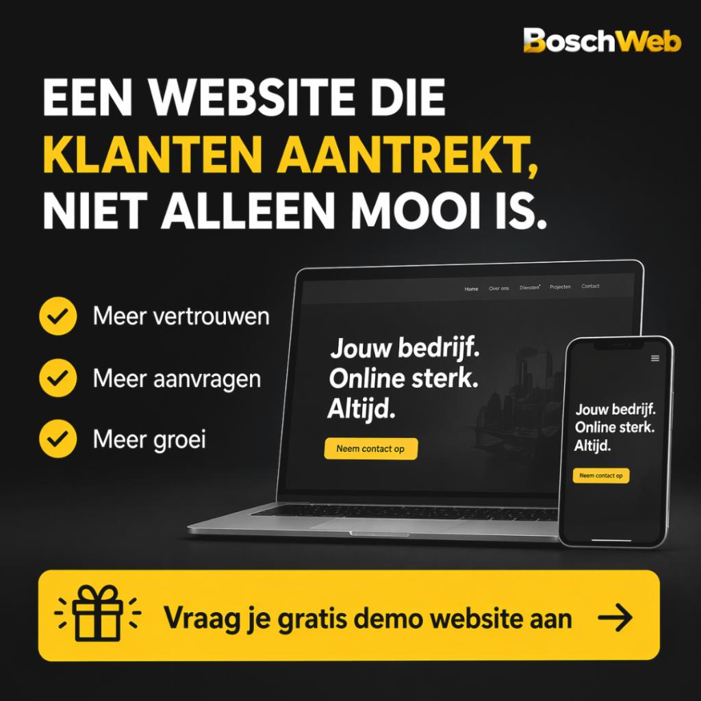 Website nodig? Mis geen klanten meer, Website Bouw