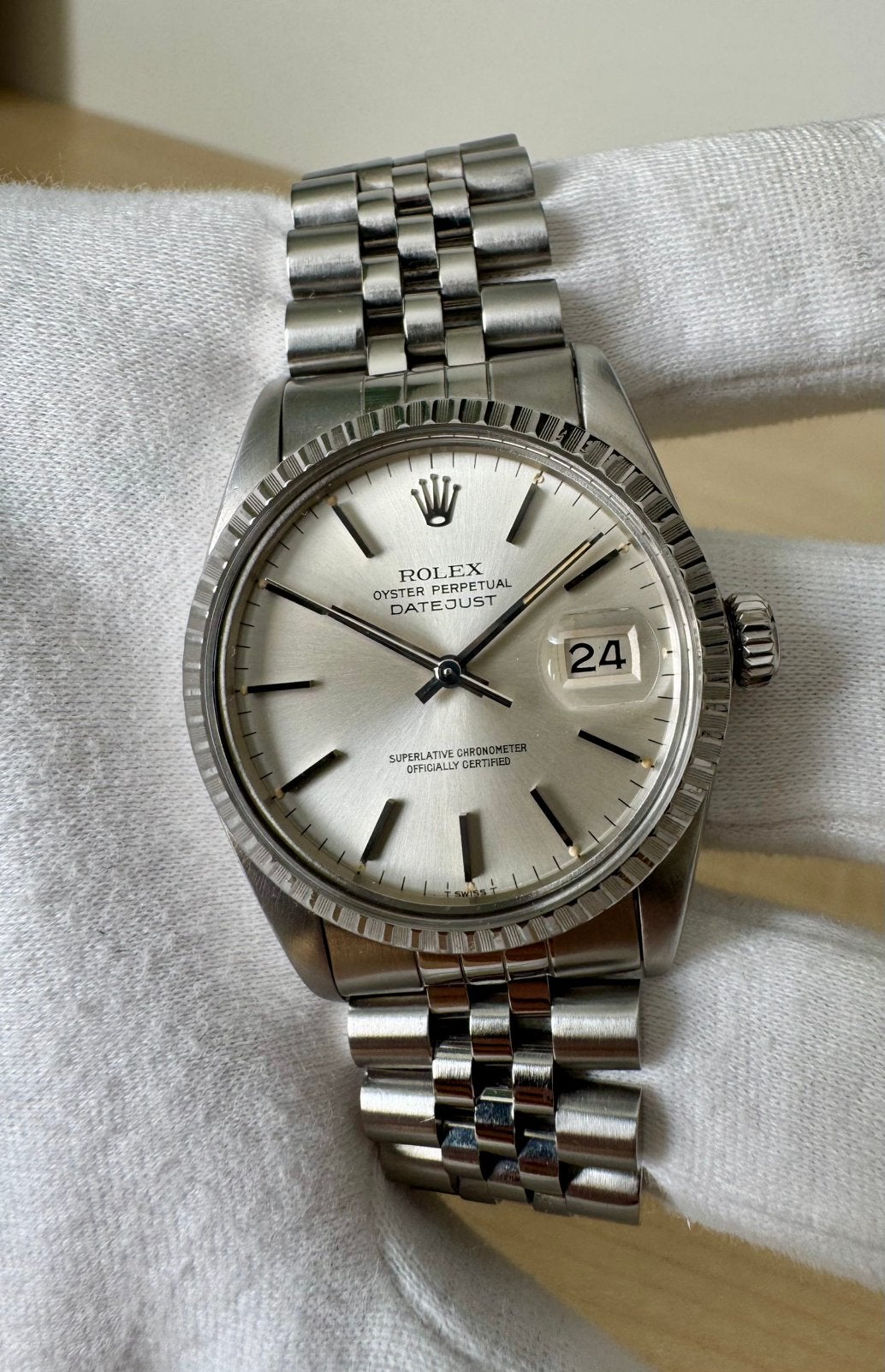 Rolex Datejust 16030, Bijoux, Sacs & Beauté, Montres | Femmes, Enlèvement ou Envoi, Comme neuf