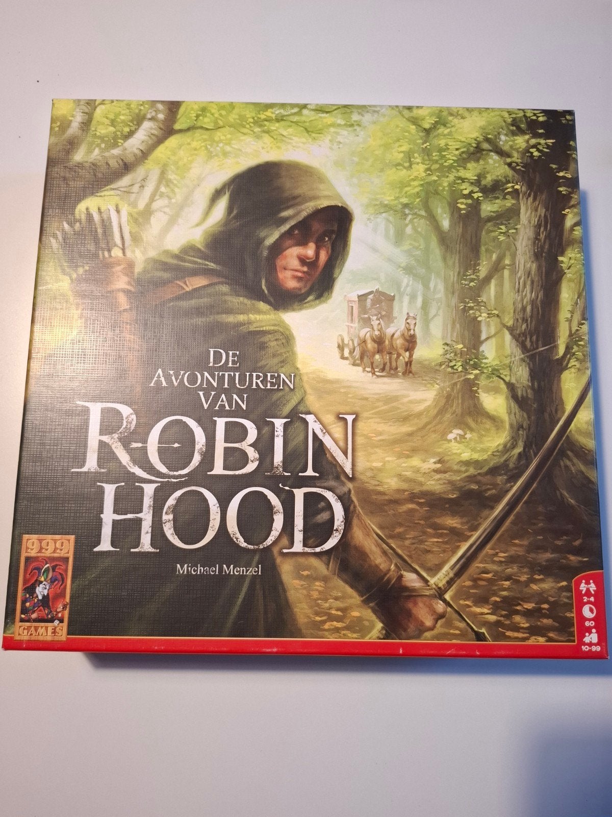 Robin Hood Boardgame 999, Hobby en Vrije tijd, Drie of vier spelers, Ophalen, Zo goed als nieuw, 999 games