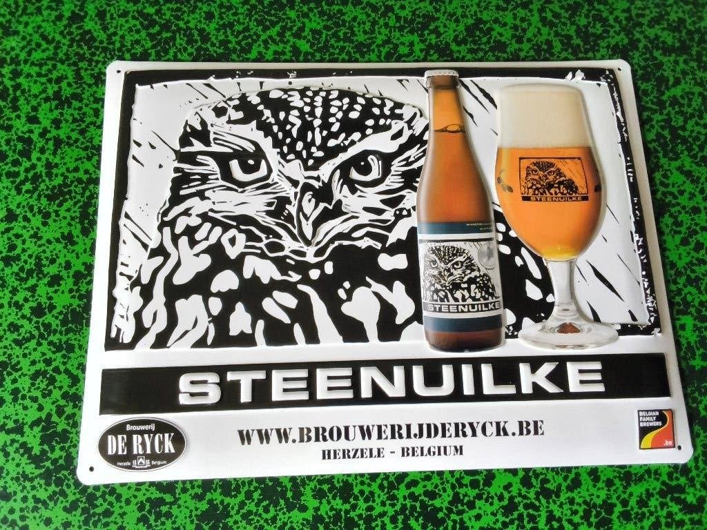 Reclamebord  in metaal  Brouwerij  De  Ryck Herzele, Enlèvement, Neuf, Panneau publicitaire