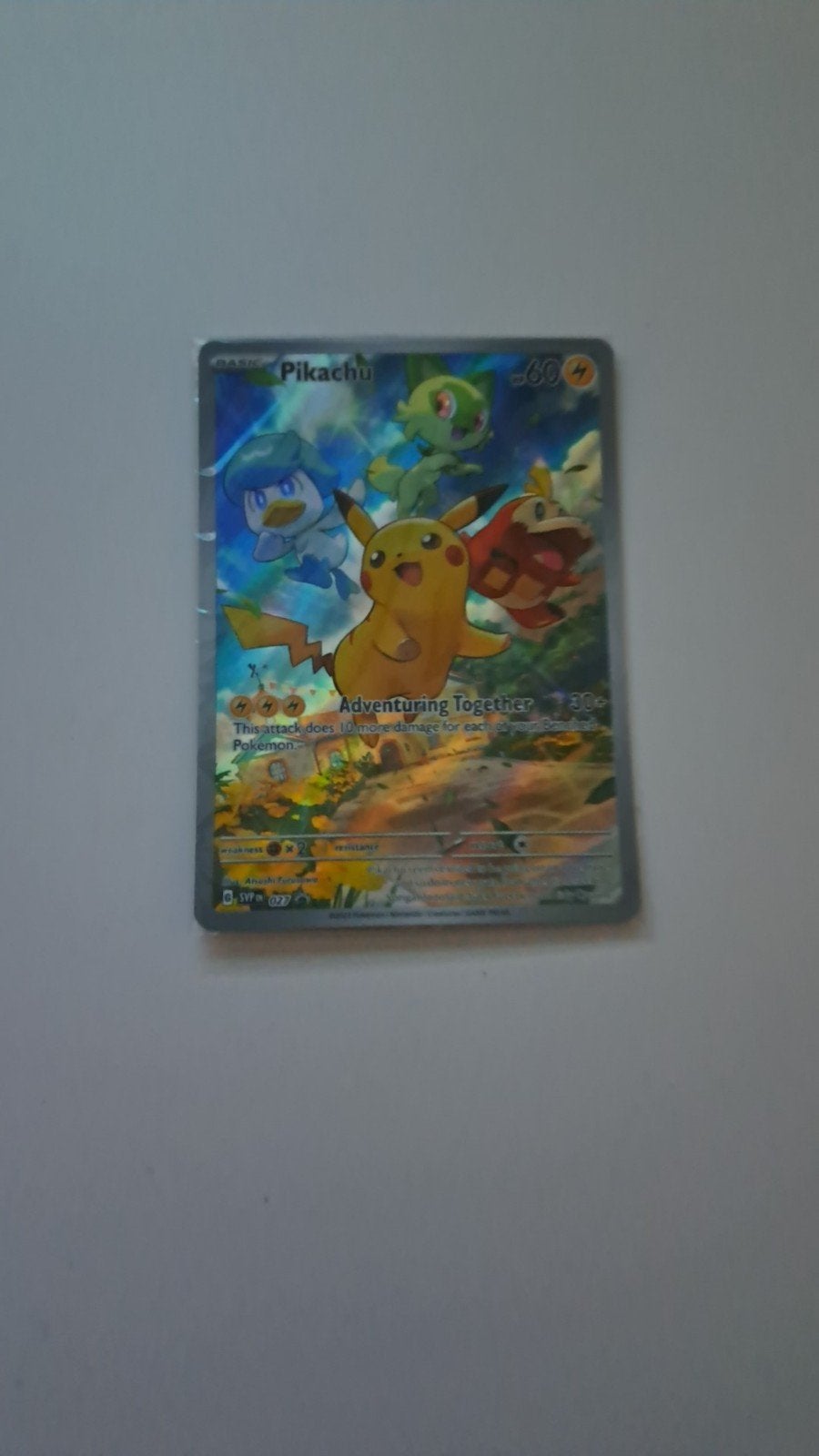 pikachu promo in orgineel verpakking, Enlèvement, Comme neuf, Cartes en vrac