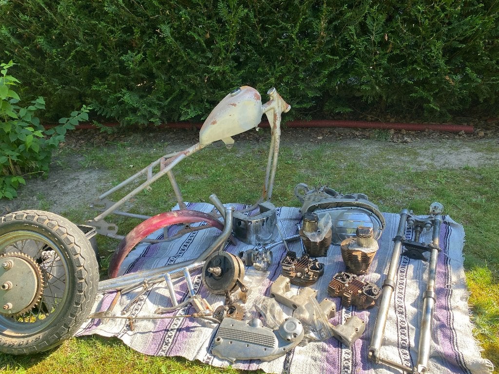 Ironhead chopper project