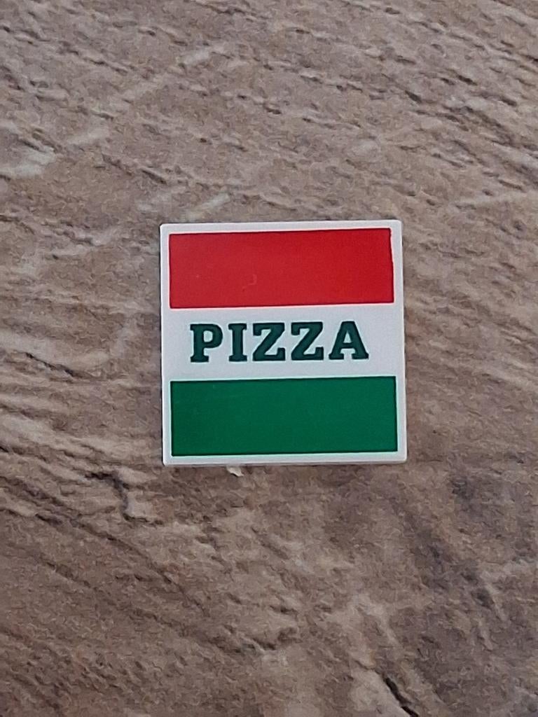 Lego pizza tegel, Verzenden, Lego