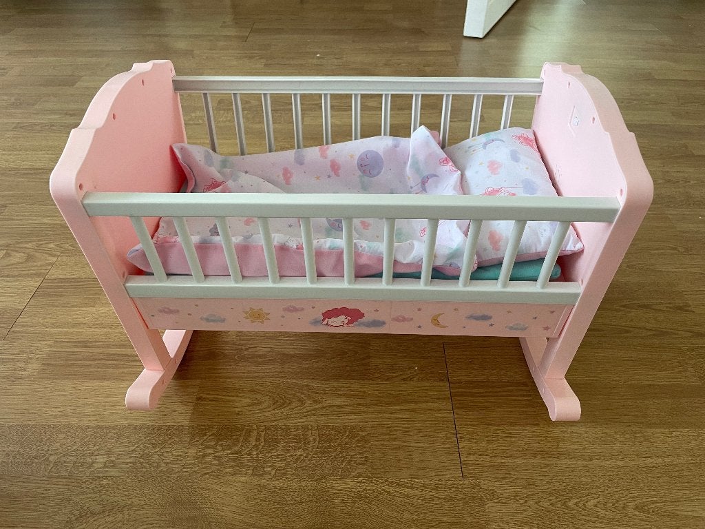 Poppenbed Annabell, Ophalen, Zo goed als nieuw, Babypop