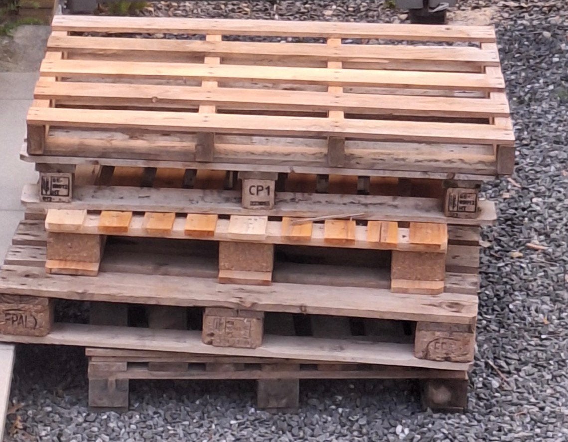 A DONNER - Palettes en bois, Ophalen, Gebruikt, Pallet