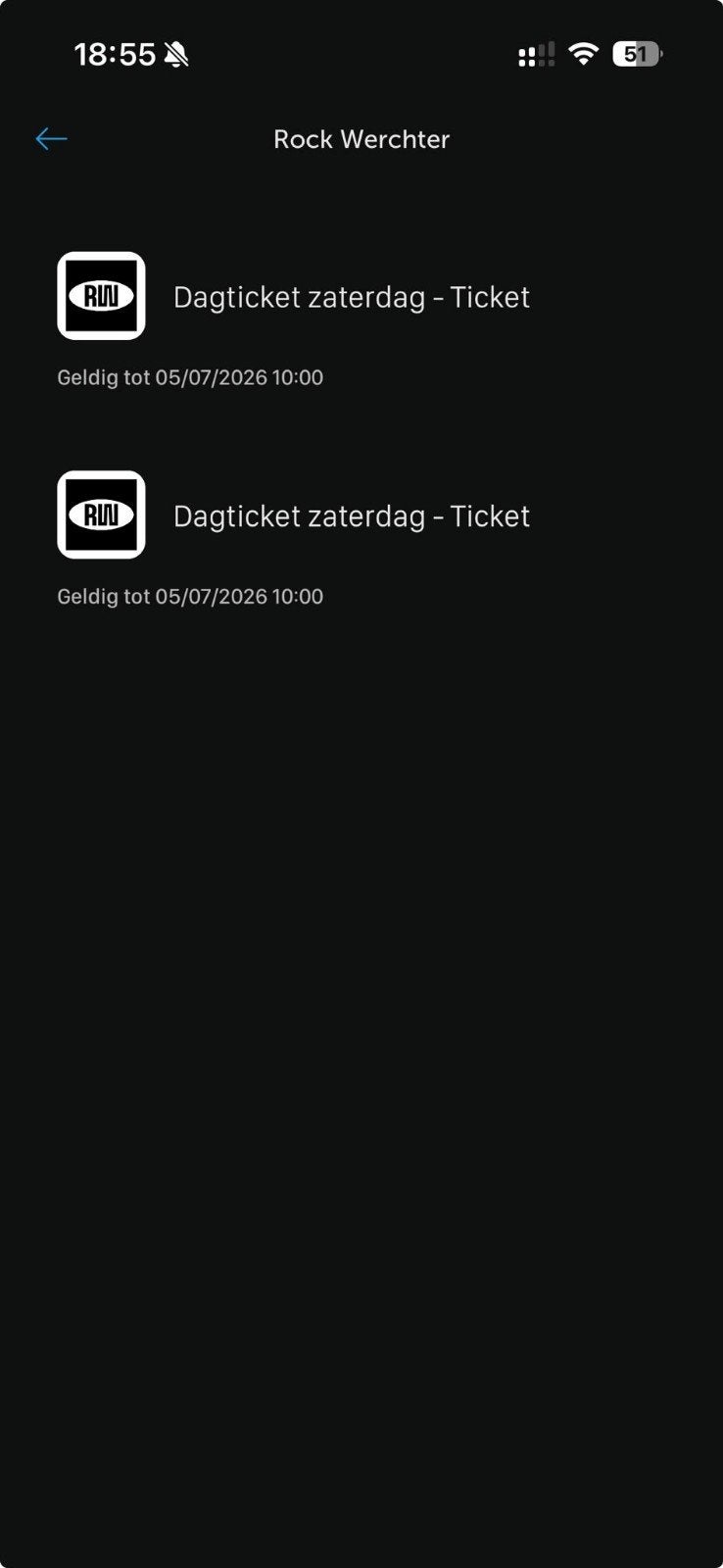 2 Tickets Rock Werchter zaterdag 4/07, Tickets en Kaartjes, Kortingen en Cadeaubonnen