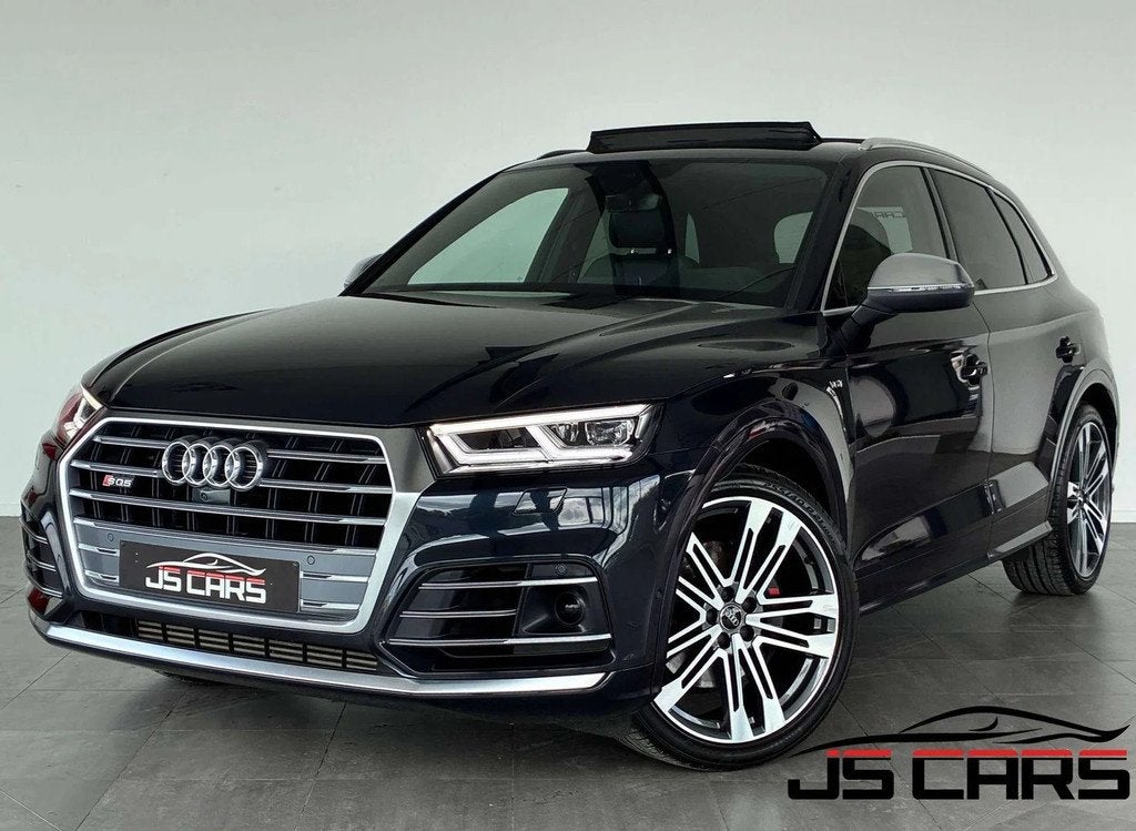 Audi A2 SQ5 3.0 V6 QUATTRO-COCKPIT-T.O-GPS-CUIR NAPPA-CAMERA, Auto's, Audi, Automaat, Gebruikt, 2995 cc, Blauw
