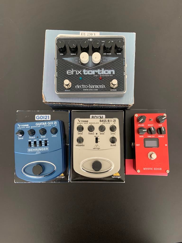 4 effets pour guitare, Enlèvement, Utilisé, Autres types