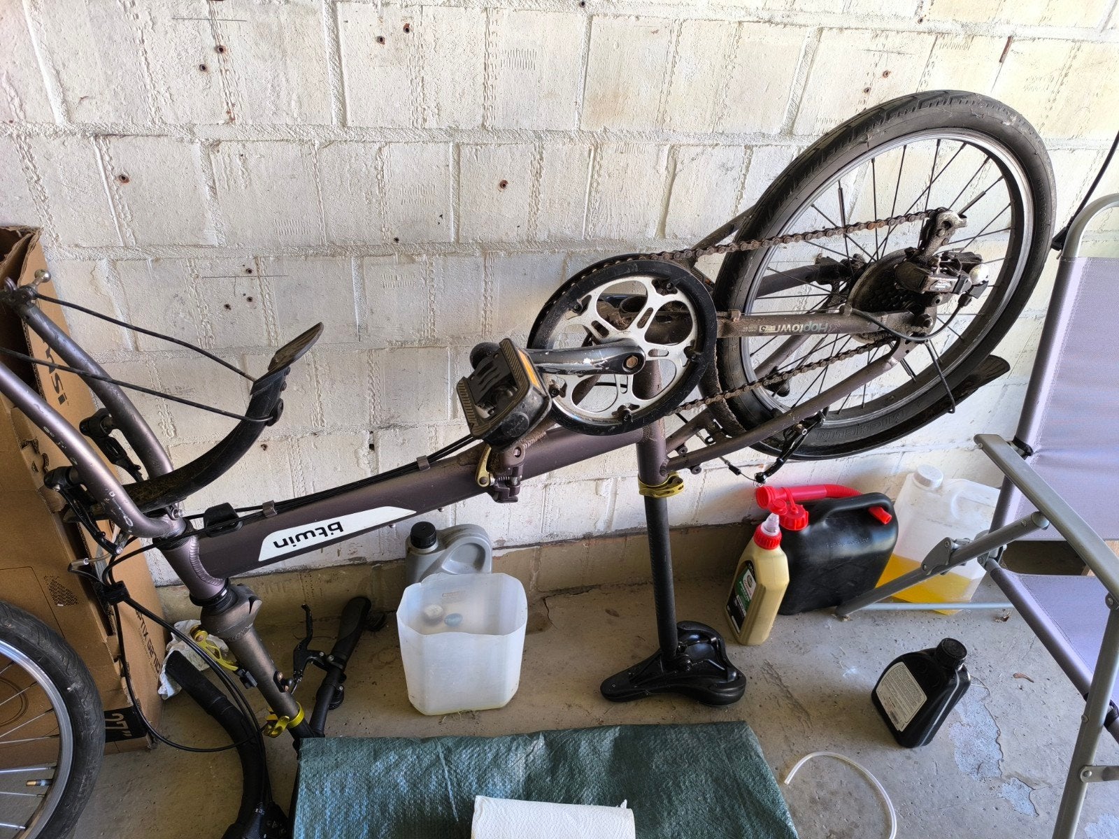 Fiets onderdelen, Fietsen en Brommers, Ophalen, Frame