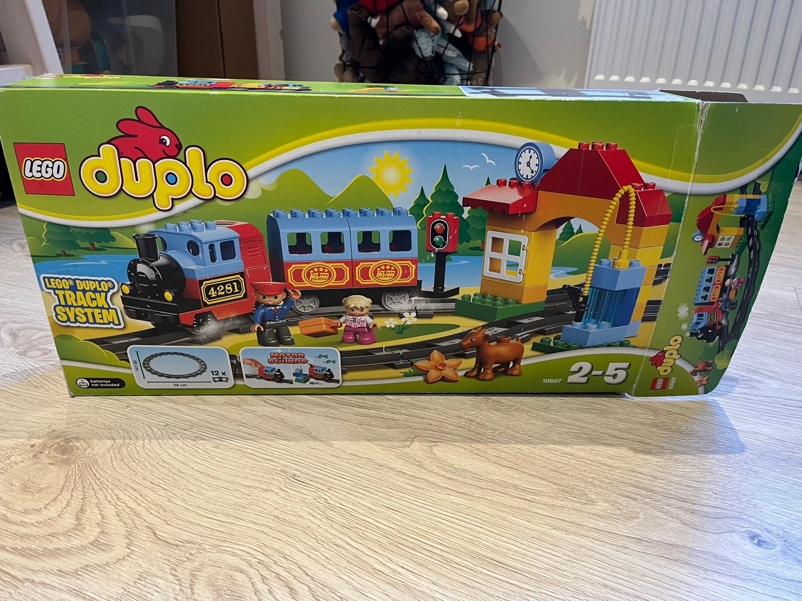 Lego duplo treinset, Ophalen, Gebruikt, Compleet, Duplo