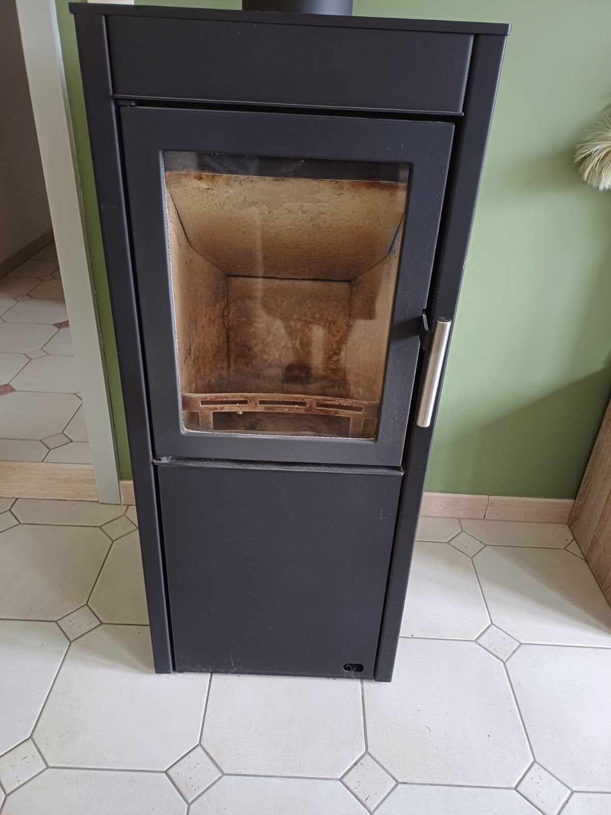 Houtkachel te koop, Ophalen, Gebruikt, Houtkachel, Vrijstaand