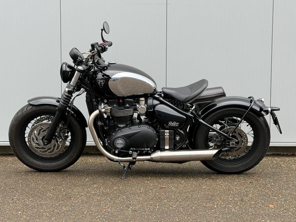 Triumph Bonneville Bobber 1200 Chrome Edition Exclusive, Motoren, Motoren | Triumph, 2 cilinders, Motorrijbewijs A, Bedrijf, Meer dan 35 kW