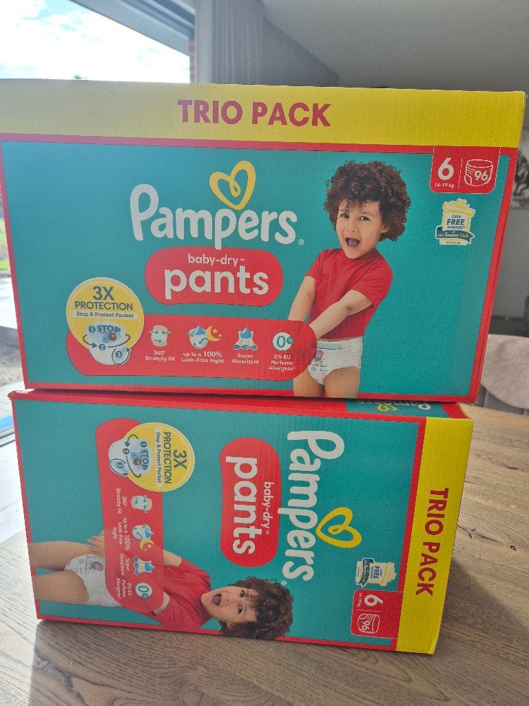Pampers baby dry pants maat 6, Ophalen
