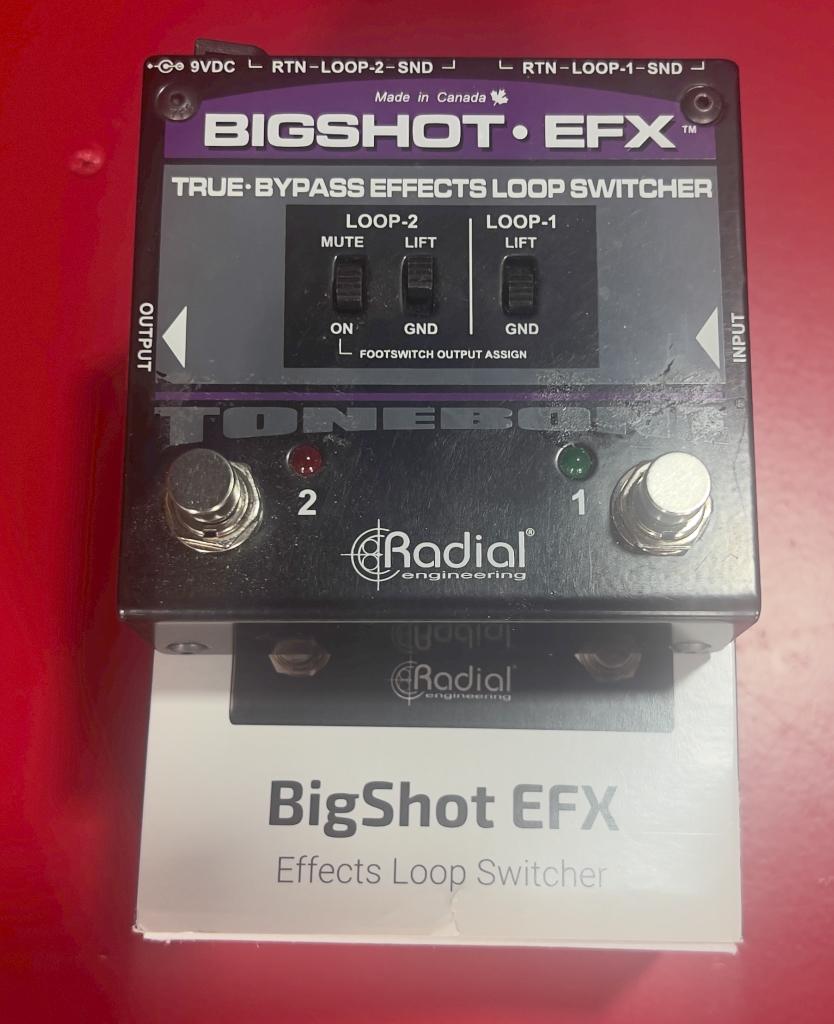 RADIAL BIGSHOOT EFX LOOP SWITCHER, Muziek en Instrumenten, Effecten, Ophalen of Verzenden