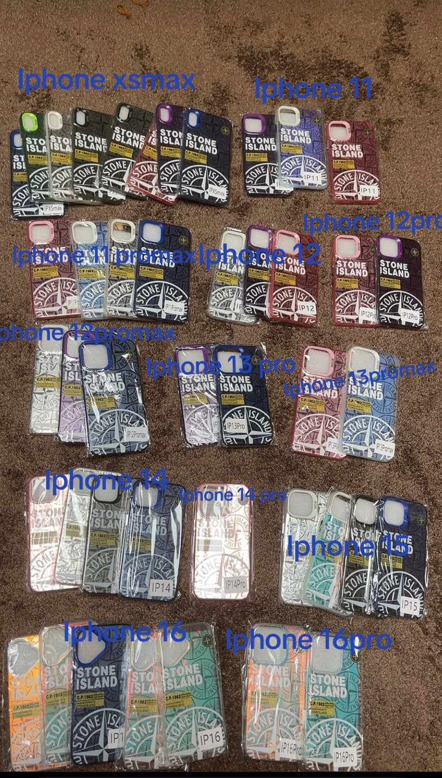 Stone island hoesjes origineel, Textiel, IPhone 12, Nieuw, Hoesje of Tasje