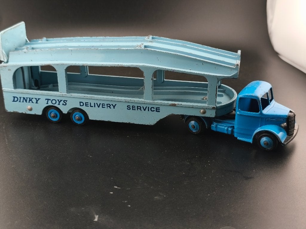 DINKY TOYS UK BEDFORD AUTOTRANSPORT REF 582, Ophalen of Verzenden, Gebruikt, Bus of Vrachtwagen, Dinky Toys