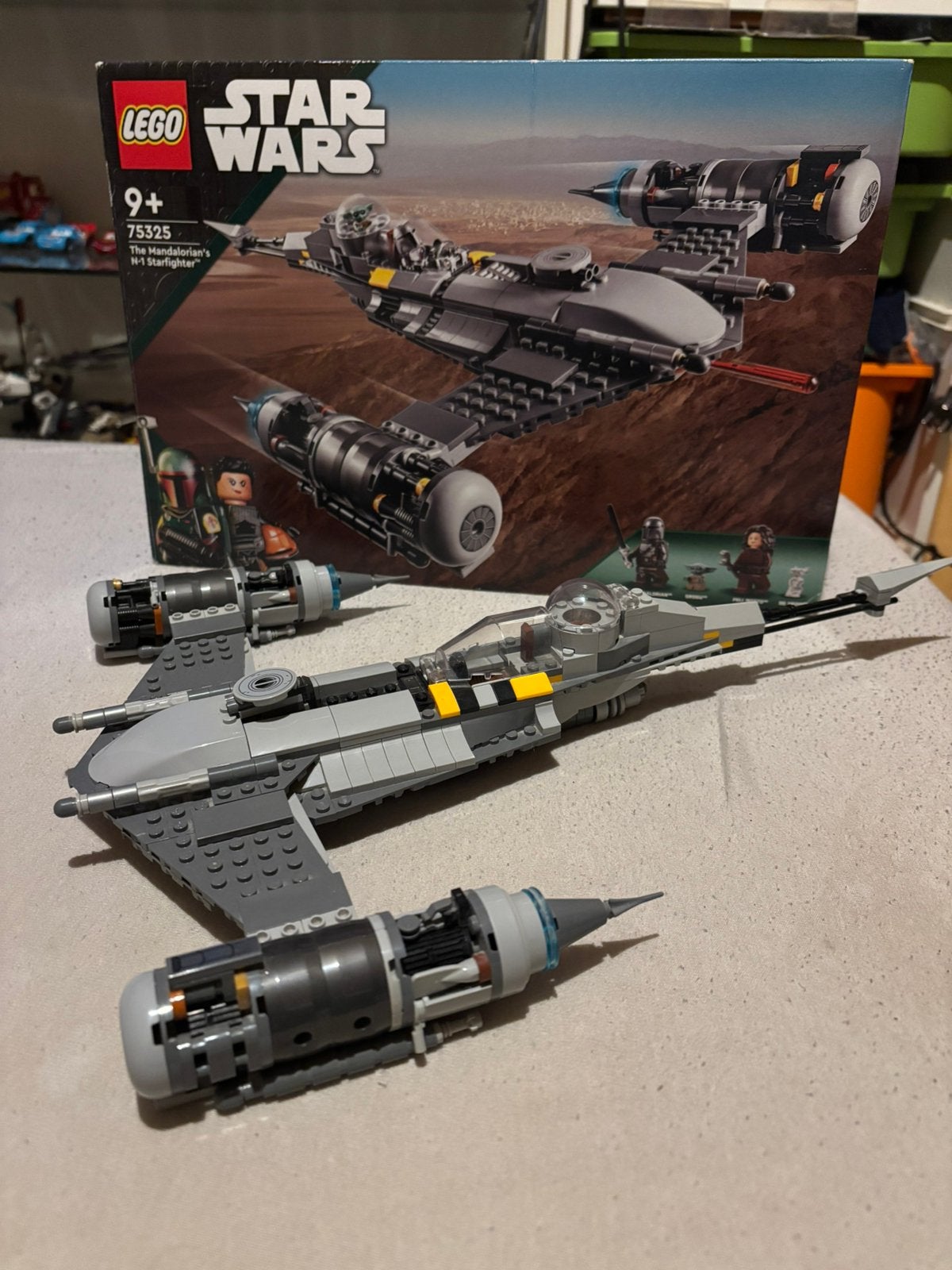 Lego star wars 75325 The mandalorian’s N-1 Starfighter, Ophalen, Compleet, Lego, Star Wars