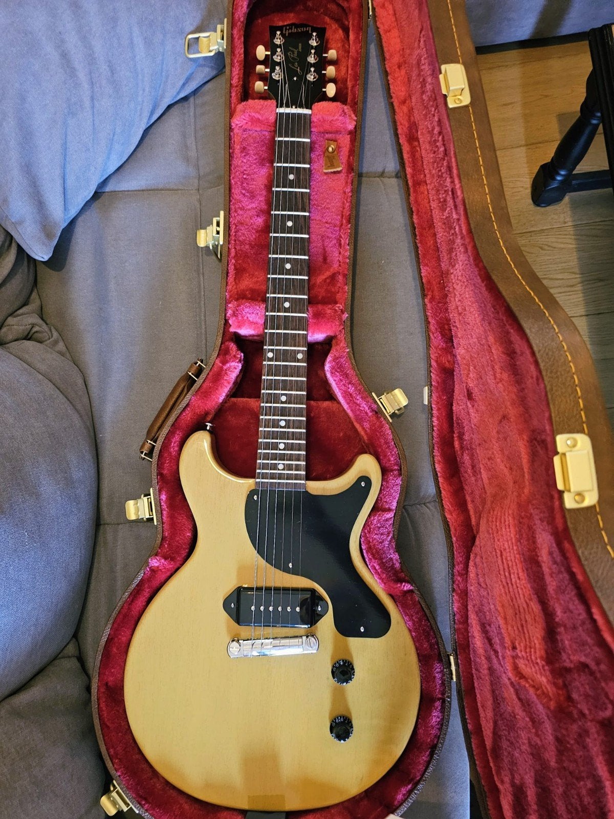 Gibson Les Paul Junior DC TV Yellow 2026, Musique & Instruments, Enlèvement ou Envoi, Comme neuf, Solid body, Gibson