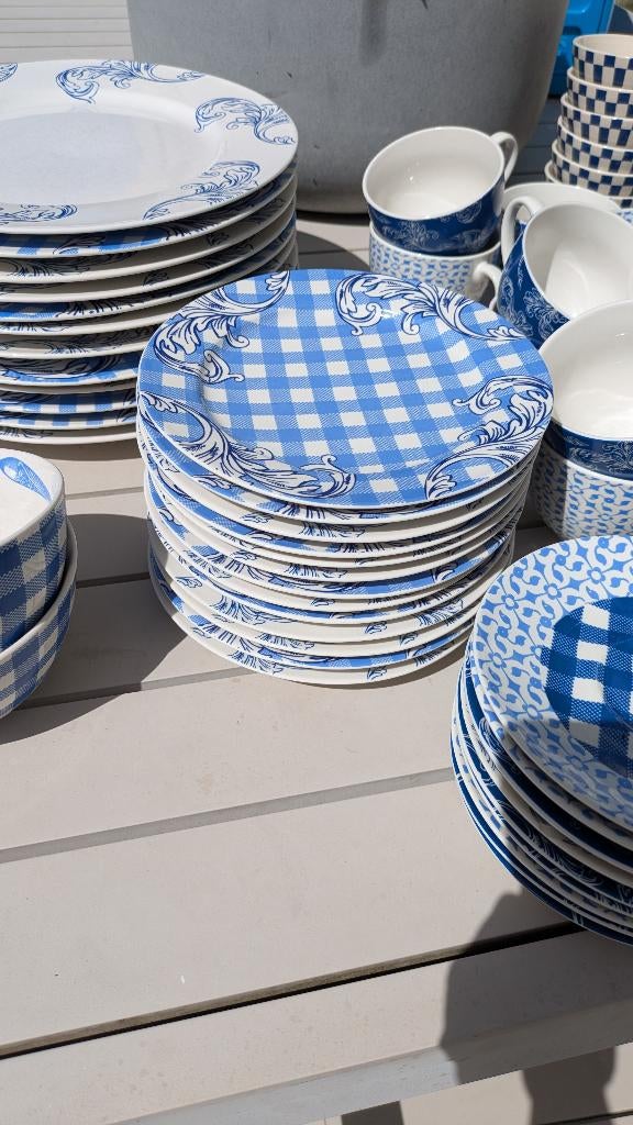 Vaisselle, Maison & Meubles, Cuisine | Vaisselle, Enlèvement, Utilisé, Assiettes(s)