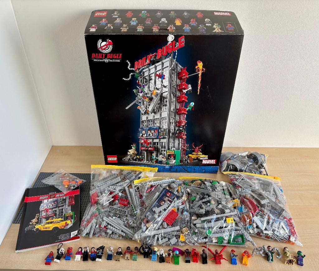 Lego Marvel 76178 Daily Bugle, Kinderen en Baby's, Marvel, Lego, Ophalen of Verzenden, Zo goed als nieuw