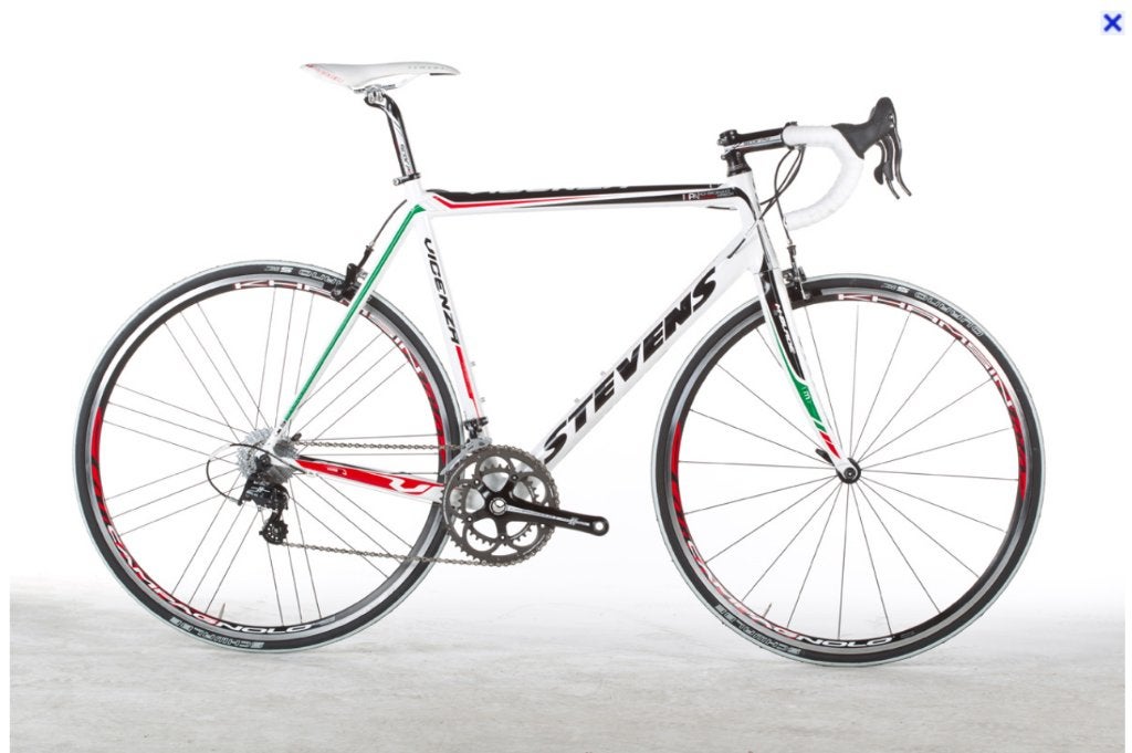 Stevens Vicenza Racefiets, Fietsen en Brommers, Aluminium, 15 tot 20 versnellingen, 57 tot 61 cm, Ophalen