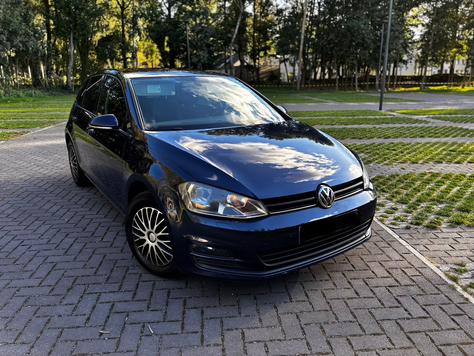 VOLKSWAGEN GOLF 7 ~ EURO5 ~ 1.2 ~ benzine ~ 105pk ~ 210dkm, Auto's, Volkswagen, Euro 5, Stof, 4 cilinders, Blauw