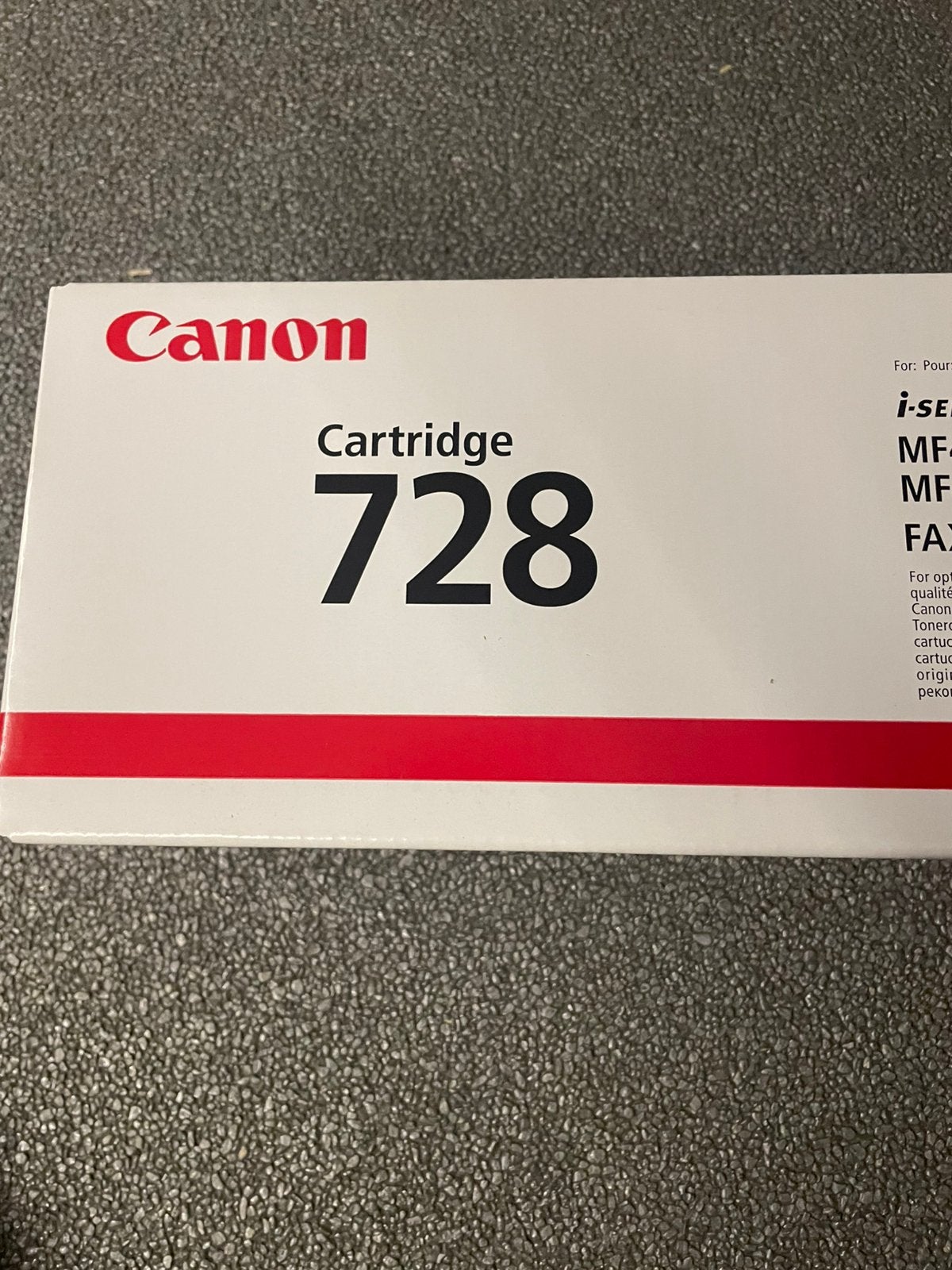 Cartridge canon 728 nieuw, Ophalen, Zo goed als nieuw, Cartridge