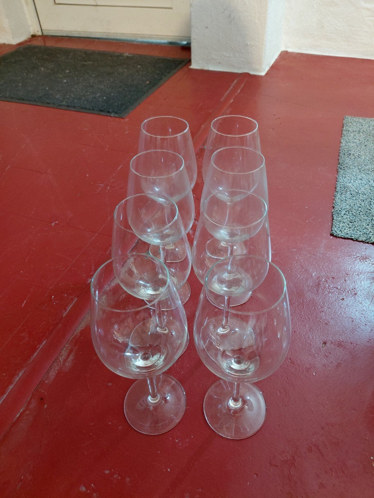 8 verres à vin, Enlèvement, Utilisé, Autres types