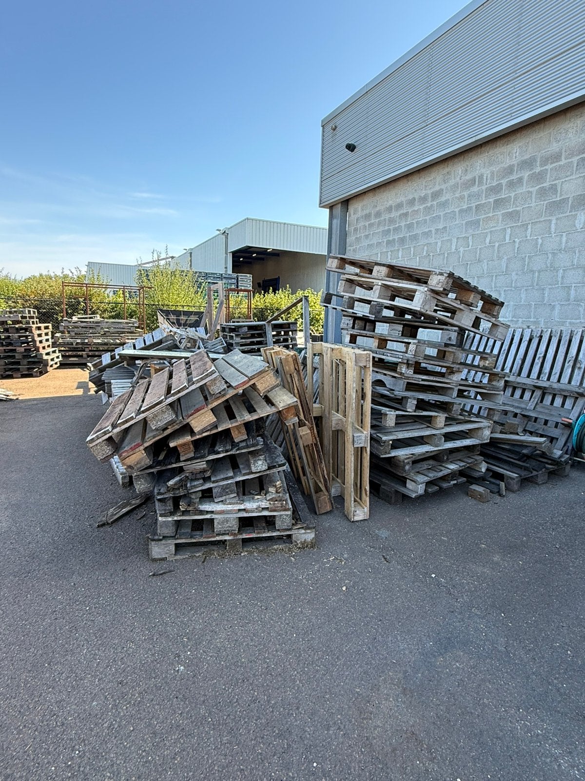 Gratis pallethout, Tuin en Terras, Brandhout, Ophalen