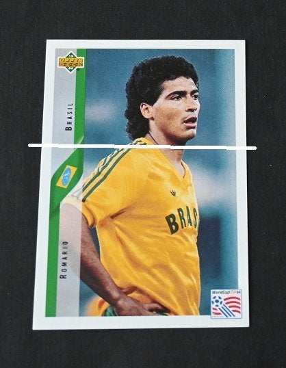 Upper Deck/États-Unis 94/Brésil/Romario, Envoi, Neuf, Affiche, Image ou Autocollant