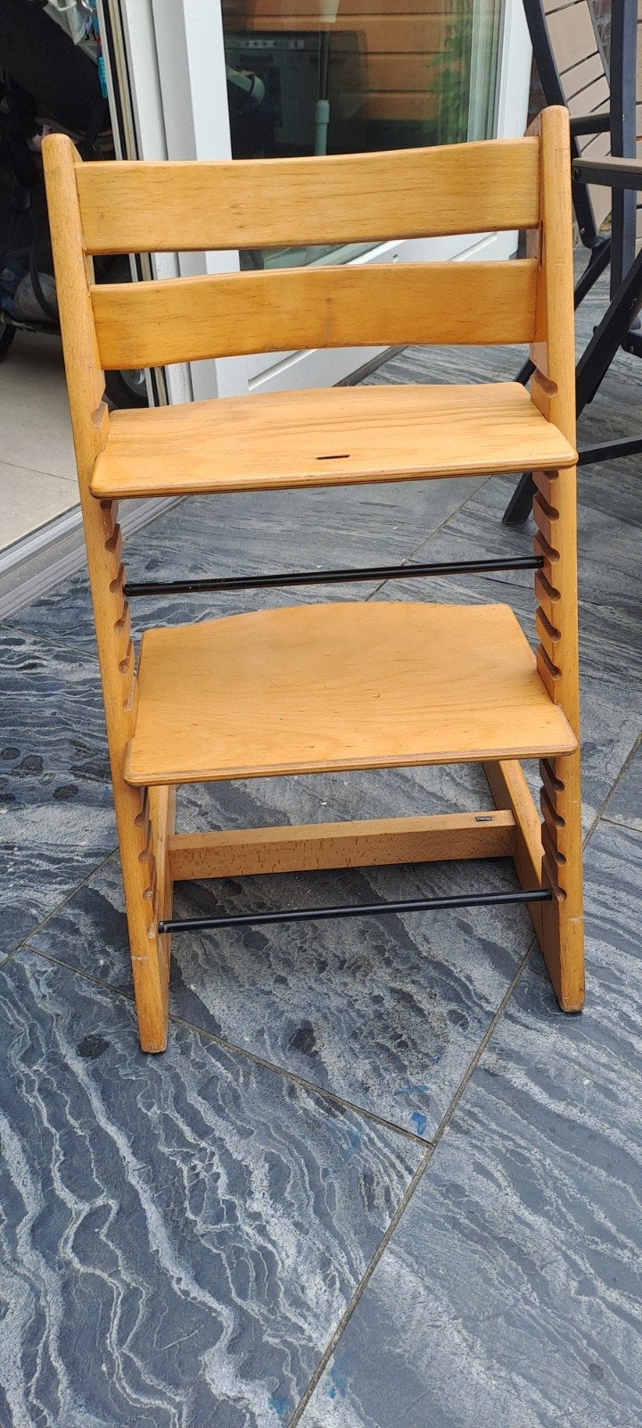 Fauteuil Stokke Trip Trap, Enlèvement