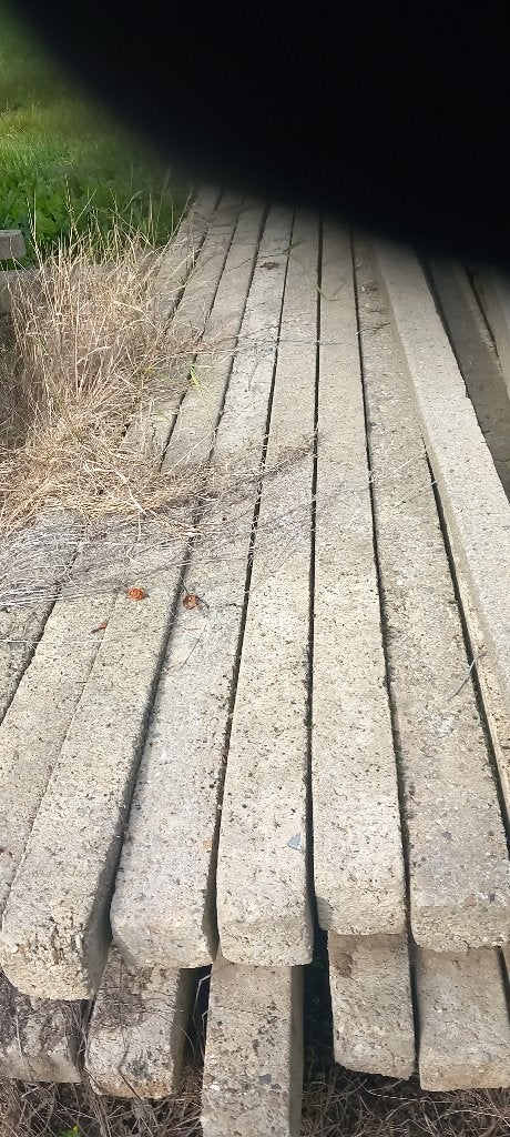 beton palen, Tuin en Terras, Palen, Balken en Planken, Ophalen of Verzenden, Gebruikt, 180 tot 250 cm, Palen