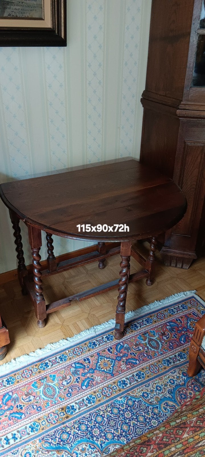 Table à cartes pliable., Enlèvement