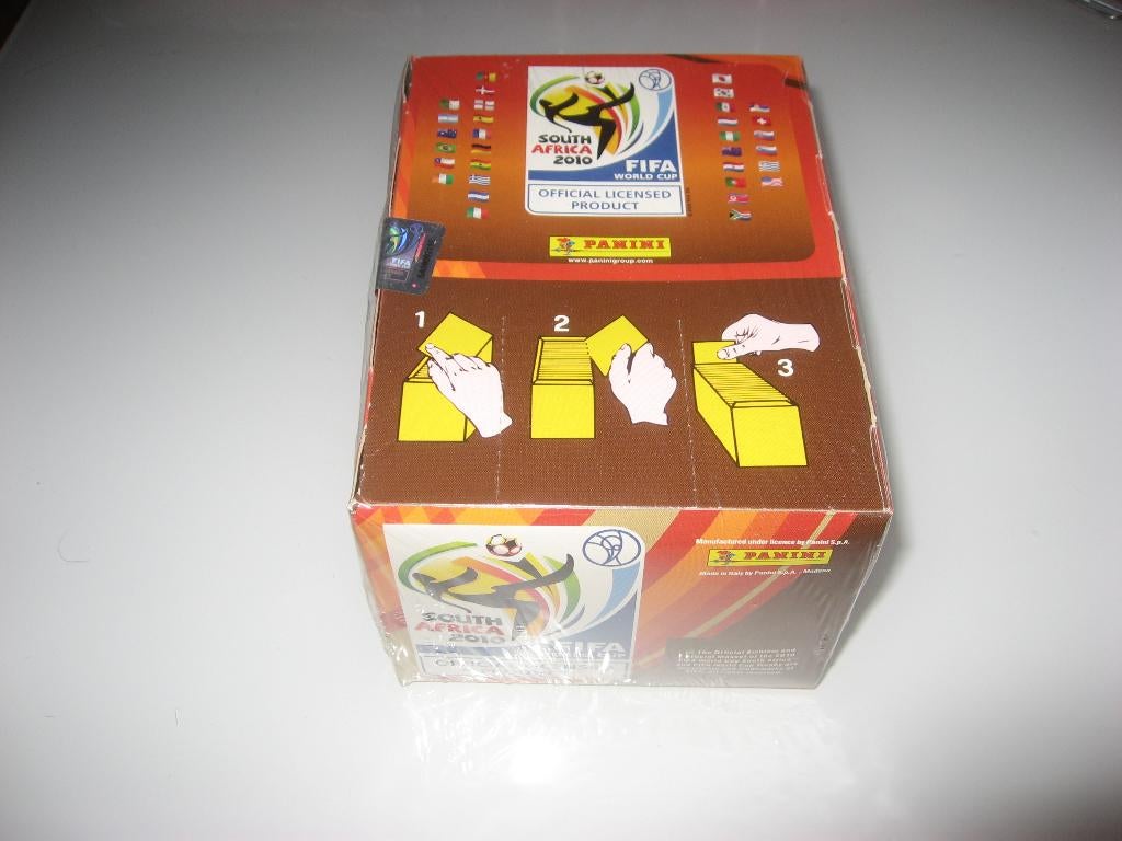 Boite scellée WC 2010 Panini, Ophalen, Zo goed als nieuw, Sport