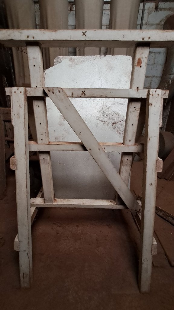 Houten schragen, Ophalen, Gebruikt, Minder dan 2 meter