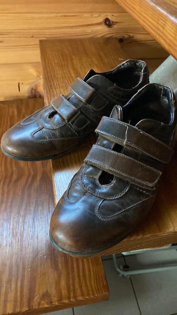 Herenschoenen maat 43, Ophalen, Gedragen, Bruin