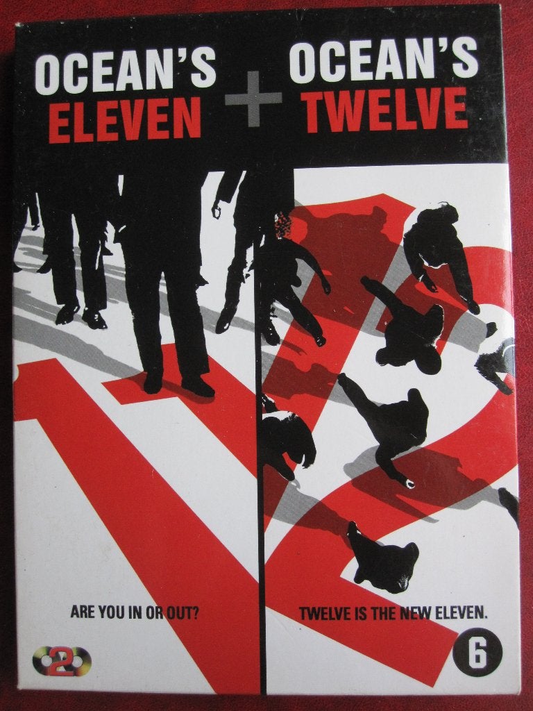 Ocean's Eleven + Ocean's Twelve (2 disques), CD & DVD, DVD | Action, À partir de 12 ans, Enlèvement ou Envoi, Comme neuf, Comédie d'action