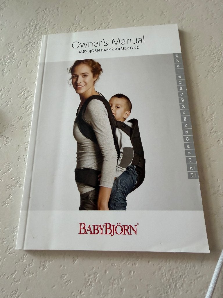Babybjorn draagzak, Kinderen en Baby's, Ophalen, Buik of Rug, Zo goed als nieuw, Baby Björn