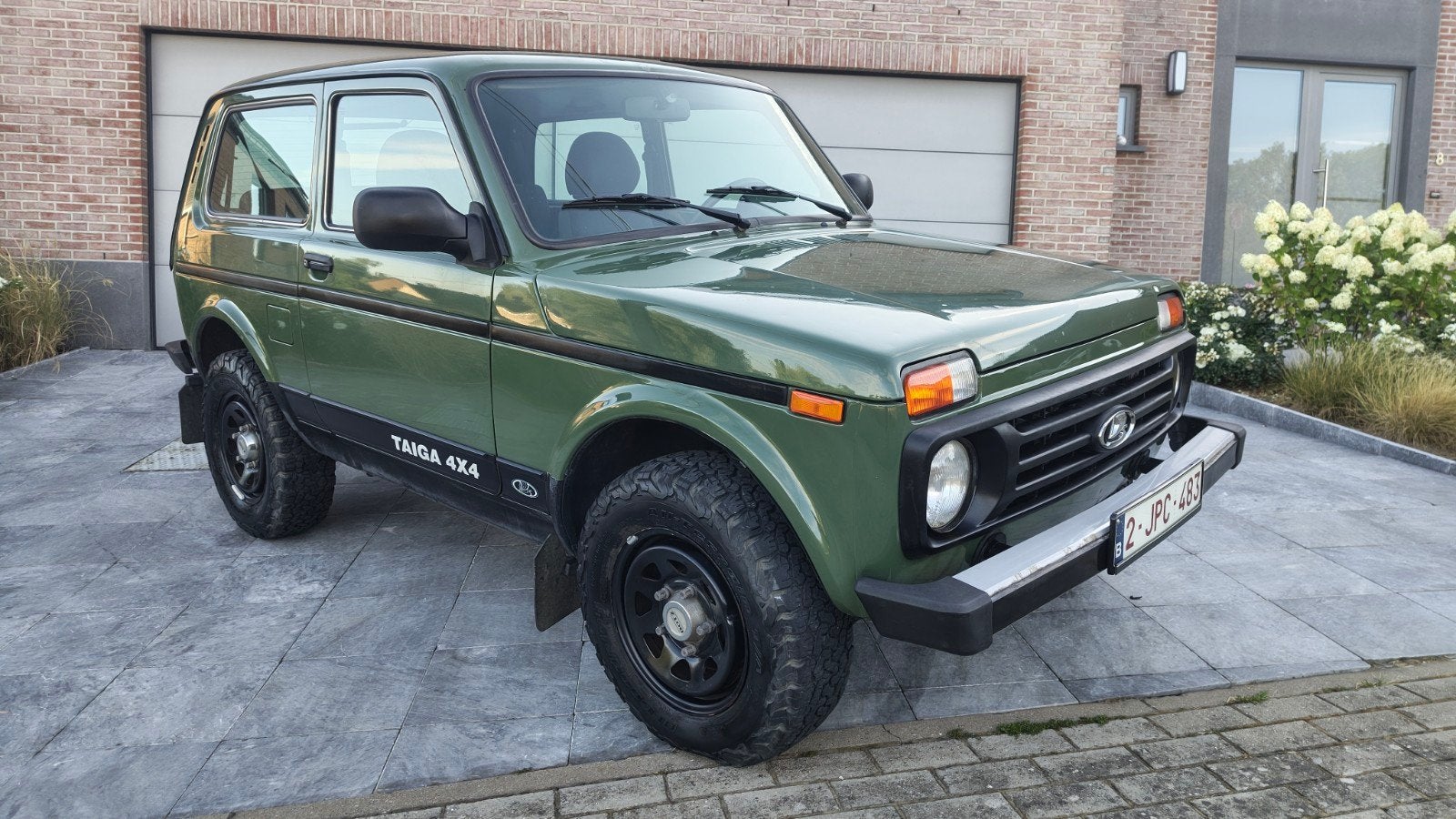 Lada Taïga / Niva 4x4 – 03/2017 – 76.000 km – Vert, Auto's, 4 zetels, Niva, Euro 6, 1690 cc