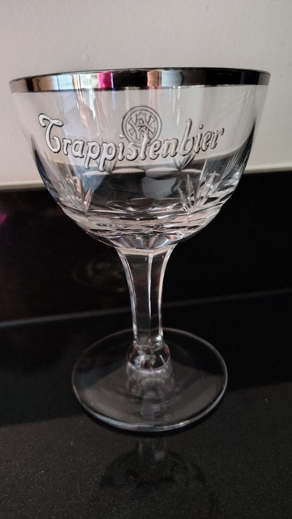 Trappistenglas Westmalle 25cl, Verzamelen, Biermerken, Ophalen of Verzenden, Zo goed als nieuw, Glas of Glazen, Overige merken