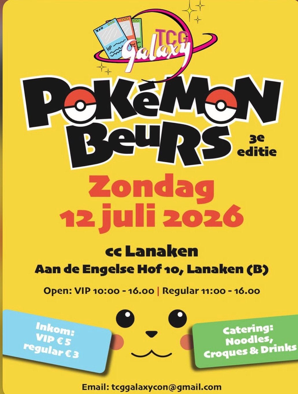 Pokemon beurs 12 Juli Lanaken, Enlèvement ou Envoi, Comme neuf, Plusieurs cartes, Foil