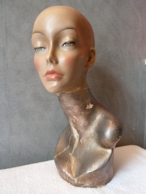 Prachtige buste, mijn lievelings.. Jaren '60. H: 45 cm, 4 kg, Antiek en Kunst, Ophalen of Verzenden