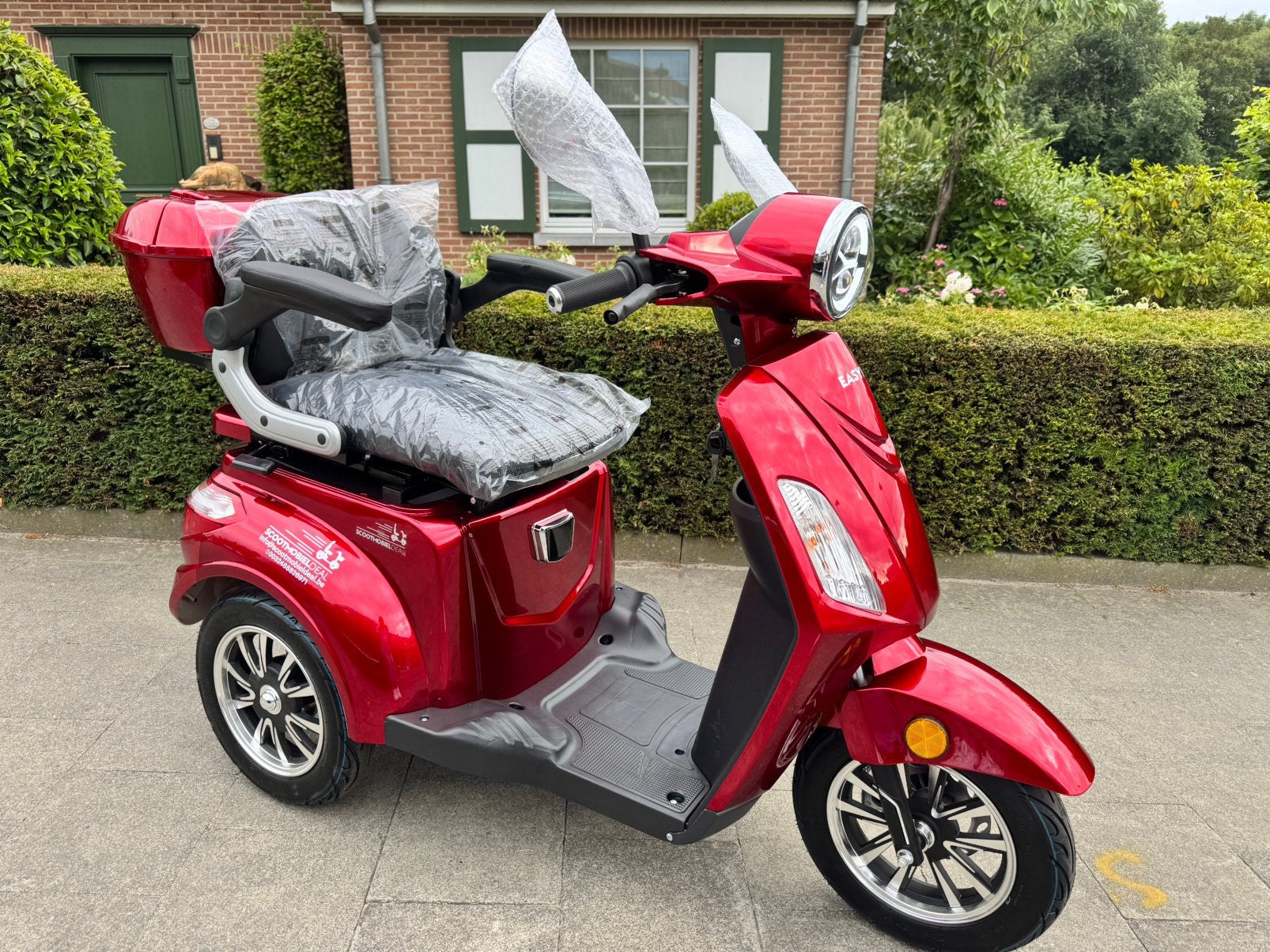 Mobitech Easyride 25km/u driewieler Scootmobiel rolstoel, Ophalen of Verzenden, Inklapbaar, Nieuw, Elektrische rolstoel